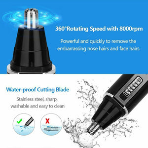 4 In 1 Electric Shaving Nose Ear Trimmer Safety Face Beard Care