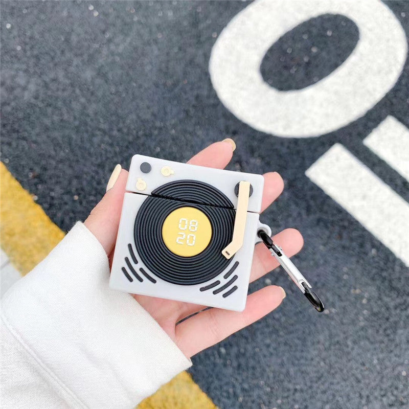 Retro Creative Gramophone Headphone Case - Stereotech