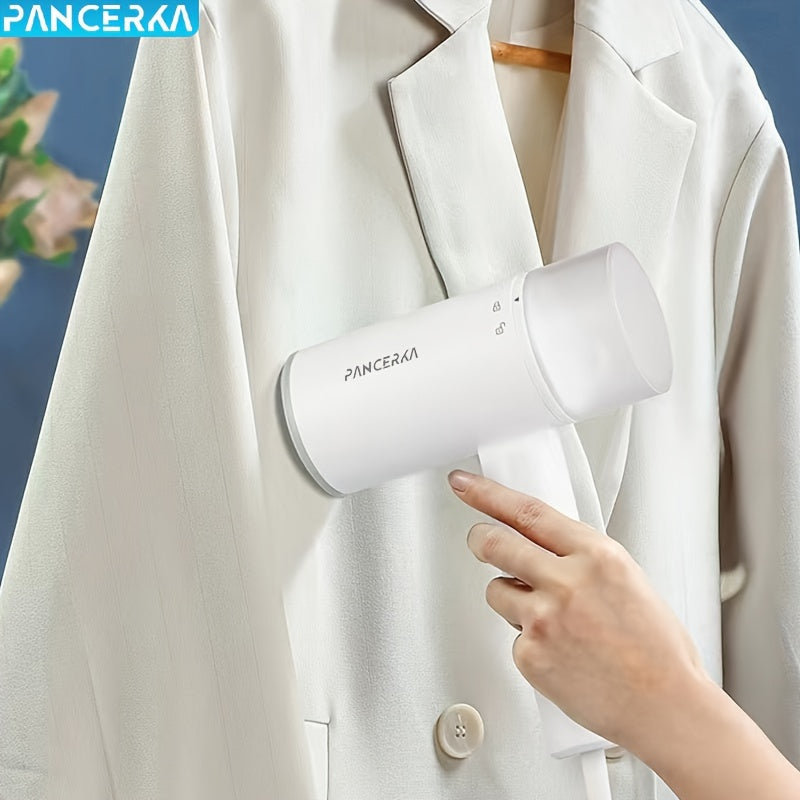 1pc Portable Handheld Fabric Steamer - 1200W Quick Heat, Foldable, Wrinkle Remover, Supports Dry/Wet Ironing, 30 Seconds Preheat, Travel-Friendly, Home, Dormitory Use, Easy to Store