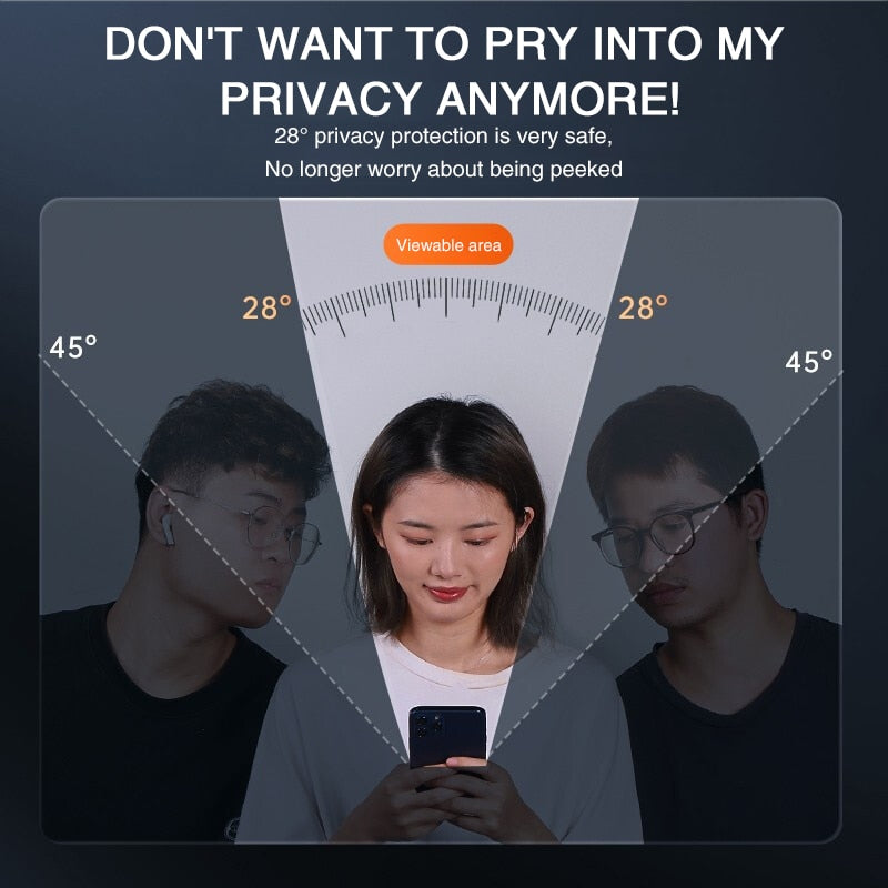 3pcs Privacy Screen Protector For Iphone - Stereotech