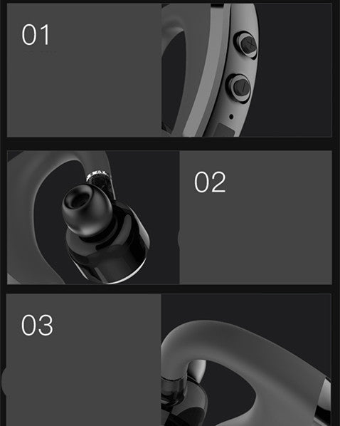 Business Bluetooth Headset Ear Style - Stereotech