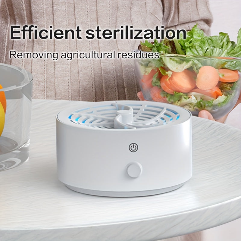 Portable Household Fruit And Vegetable Purifier, Meat Vegetables And Fruits Disinfection, Fruit And Vegetable Washing Machine