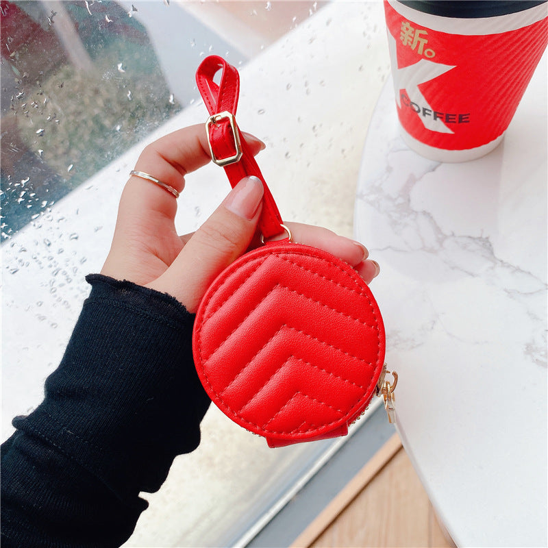 Bluetooth Headset Protective Case Zipper Leather - Stereotech