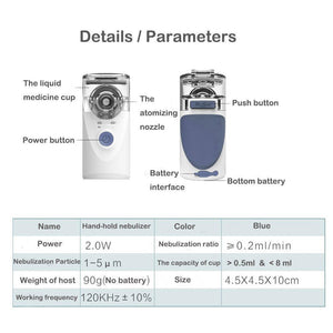 Portable Handheld Nebulizer - Stereotech