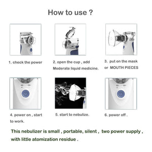 Portable Handheld Nebulizer - Stereotech