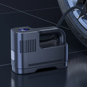 1pc Portable Air Compressor Pump, Corded Digital Tire Inflator, Car Air Pump, For Car Motorcycle LED Lights Tire Inflator