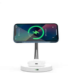 Iphone Magnetic Wireless Charger Station - Stereotech