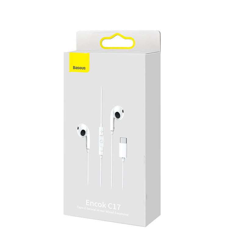 Type C Lateral In-ear Wired Earphone - Stereotech