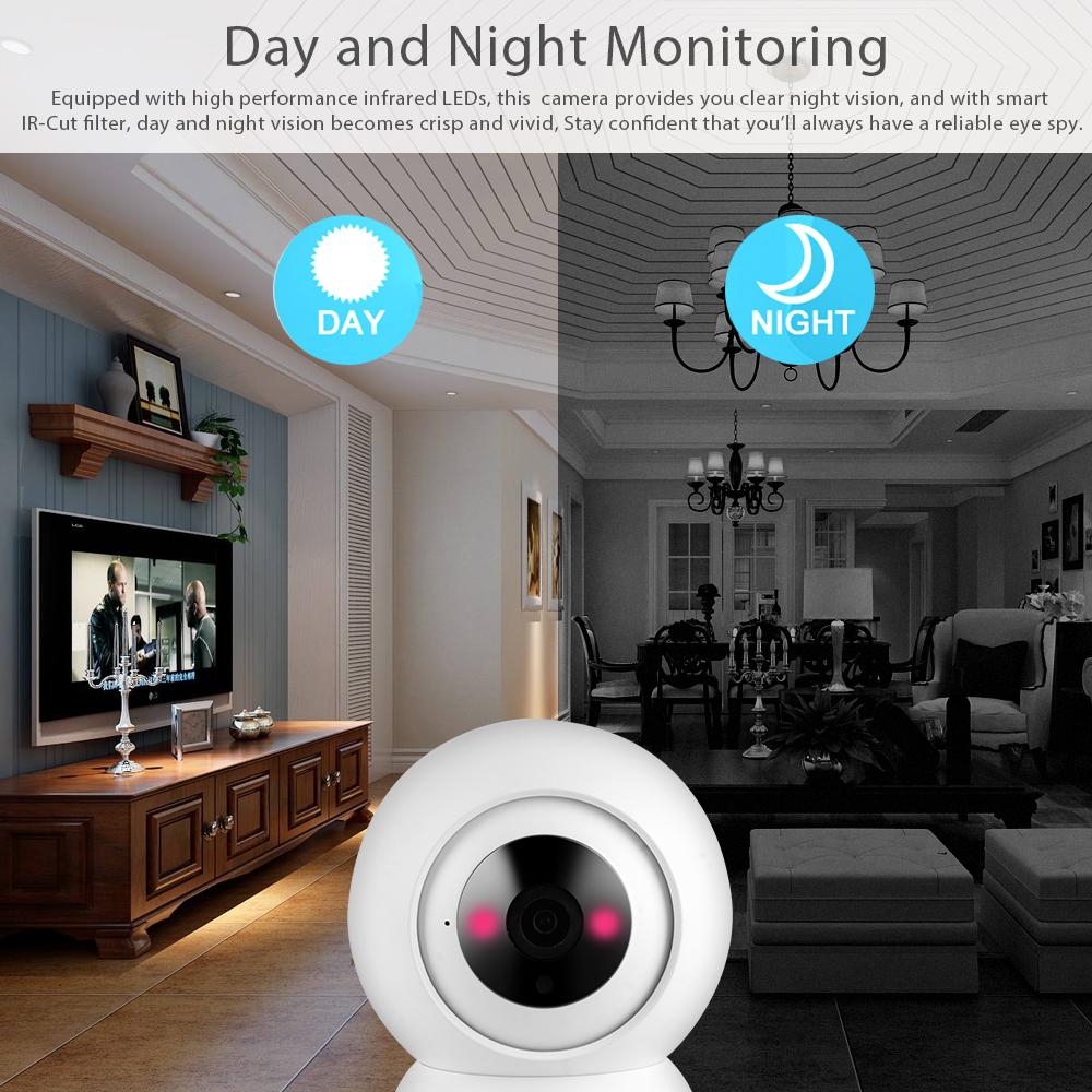 Wireless Security Smart Indoor Surveillance Camera HD - Stereotech