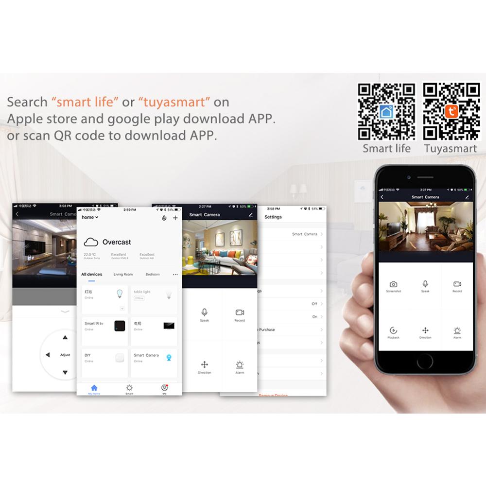 Wireless Security Smart Indoor Surveillance Camera HD - Stereotech