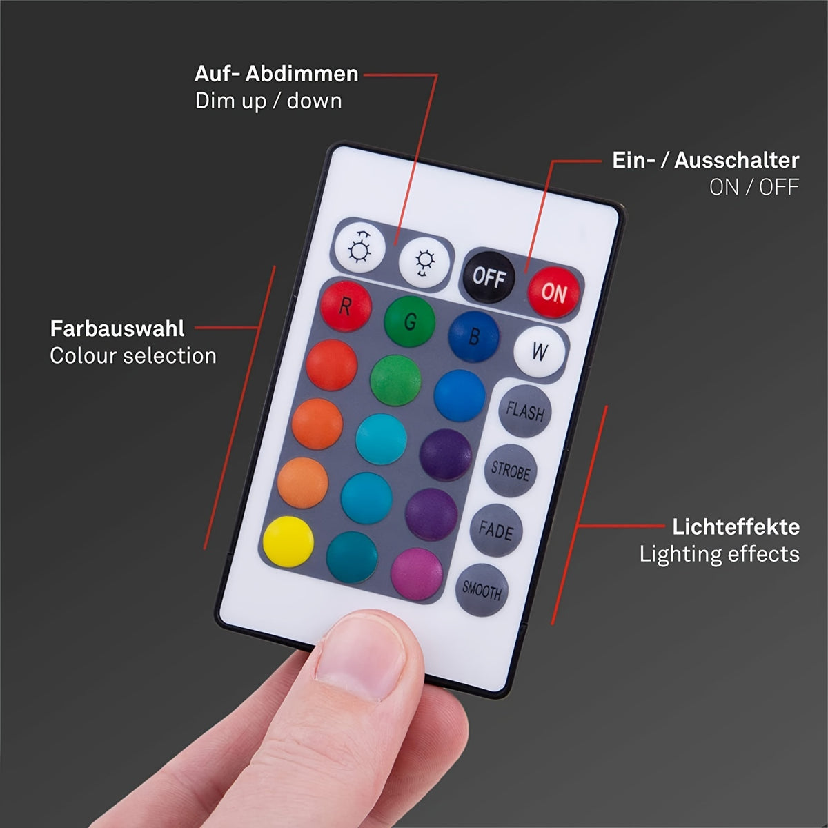 LED Bar Light RGB Remote Control Ambient Lighting Deconraion Living Room Desktop Backlight USB Decor Atmosphere Lamp