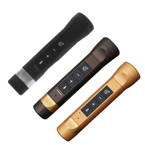 Outdoor Wireless Bluetooth-Compatible Speaker Flashlight Torch Power Bank Support TF FM