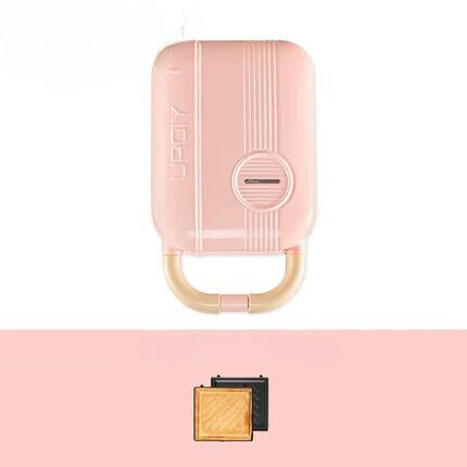 Mini Sandwich Machine Breakfast Maker Multi Cookers Toasters Electric Ovens Hot Plates Bread Pancake Waffle Donuts - Stereotech