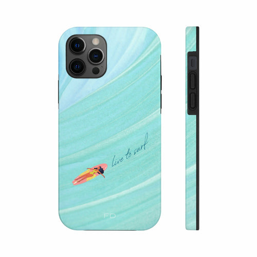 Live to Surf Tough Case For iPhone With Wireless Charging - Stereotech