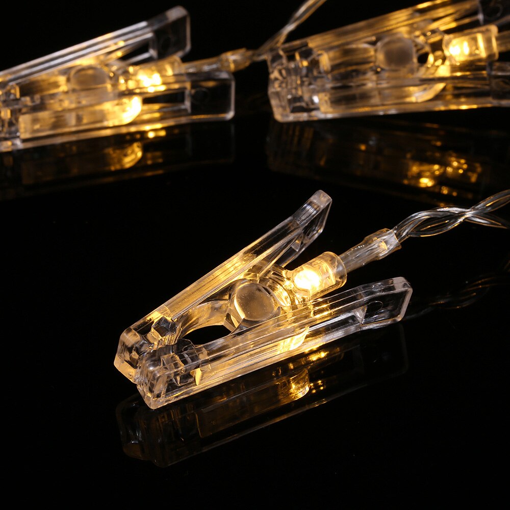 5M LED Photo Clip Holder String - Stereotech