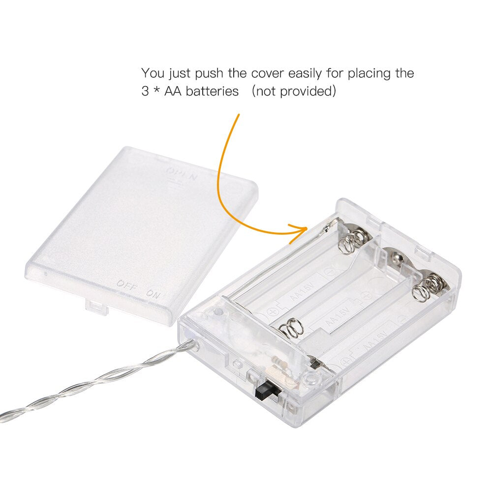 5M LED Photo Clip Holder String - Stereotech