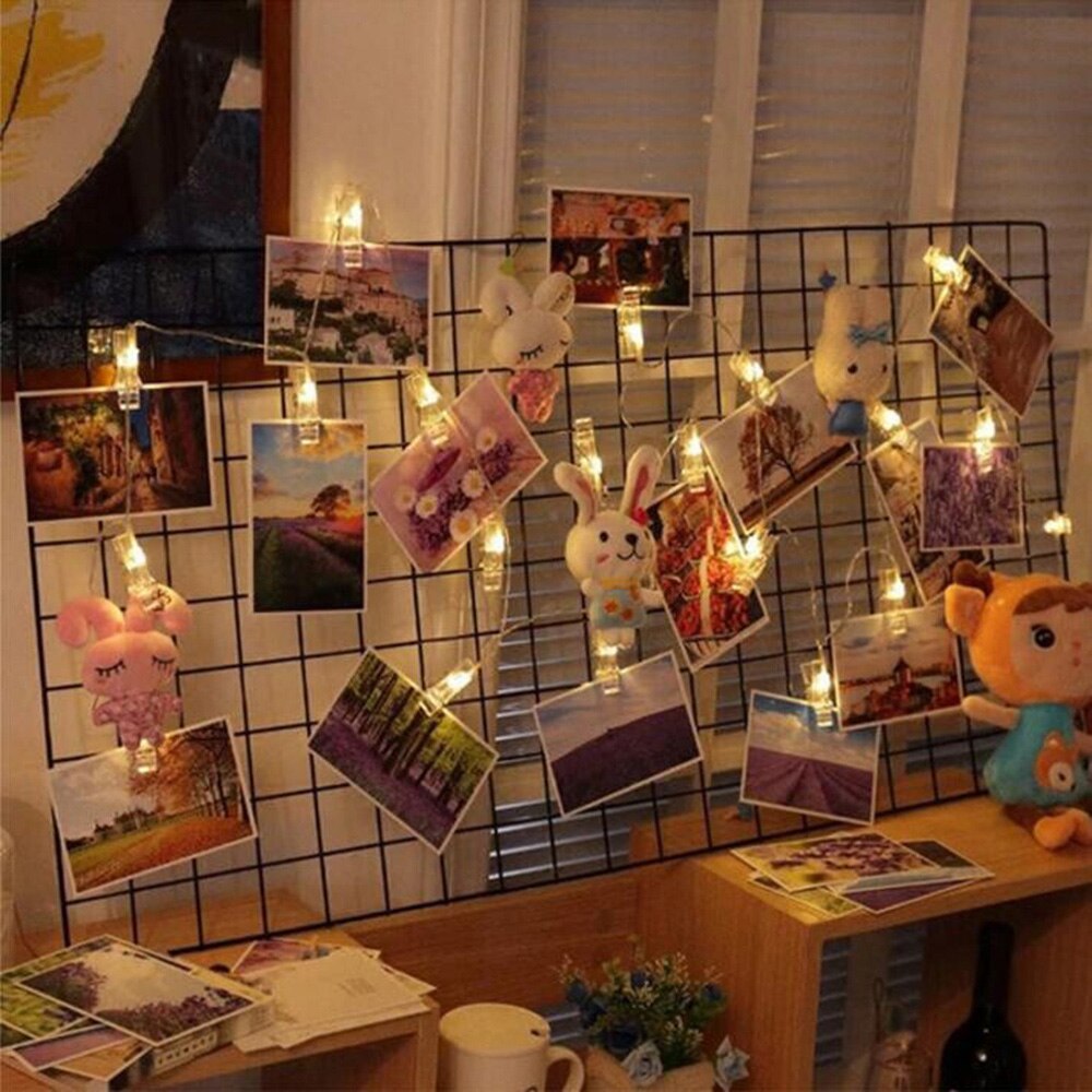 5M LED Photo Clip Holder String - Stereotech