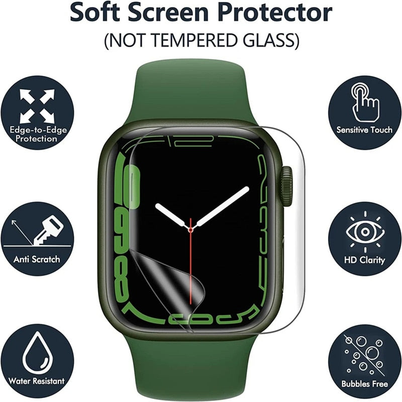 5PCS Hydrogel Film for Apple Watch - Stereotech
