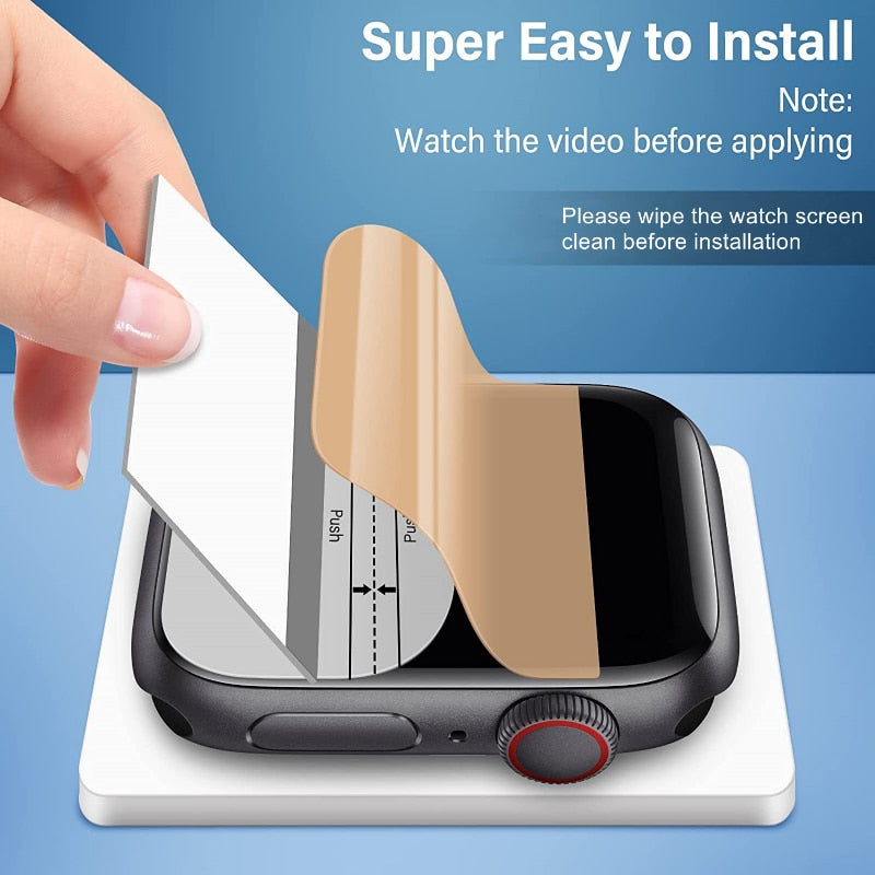 5PCS Hydrogel Film for Apple Watch - Stereotech