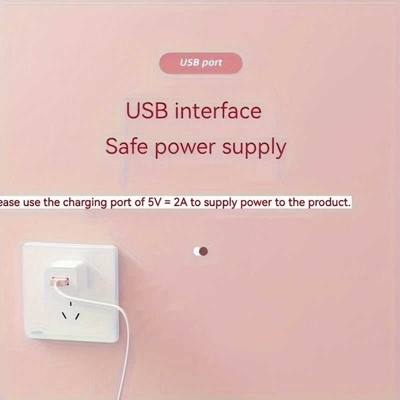 USB Heating Coaster, Constant Temperature Coaster, Heater, Office Smart Beverage Heater, Suitable For Most Cups. Outdoor Camping Picnic Kitchen Etc Autumn And Winter Essential, 3 Temperature Adjustment