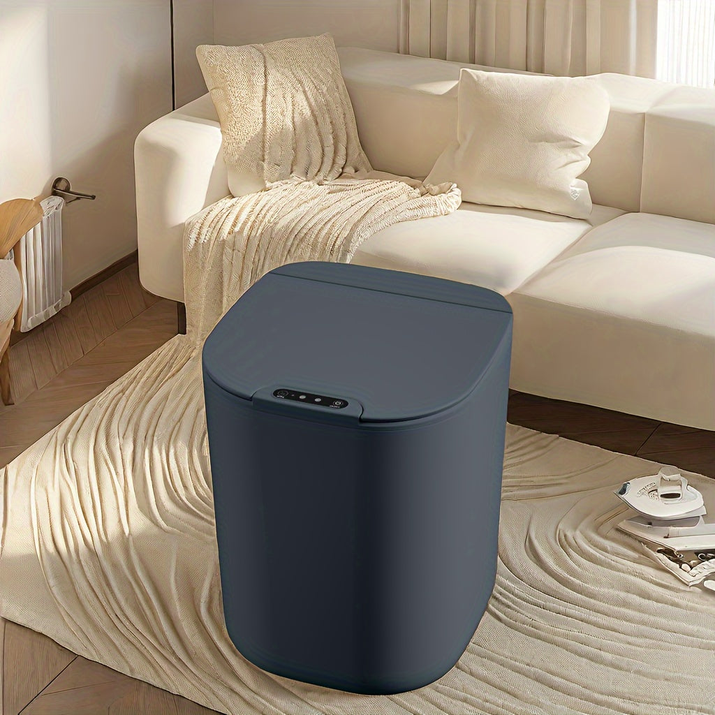 4.23gal For Smart Sensor Trash Can With Ultra-Quiet Lid - 3 Modes, 5-Second Delay Close, Odor Locking, Ideal for Kitchen, Home &amp; Office - Blue