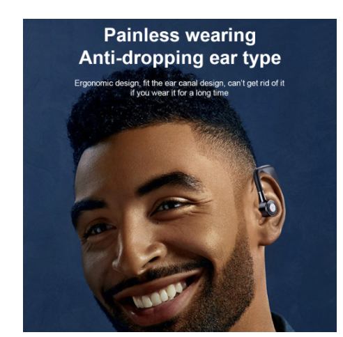 Digital Display Business Earphone - Stereotech