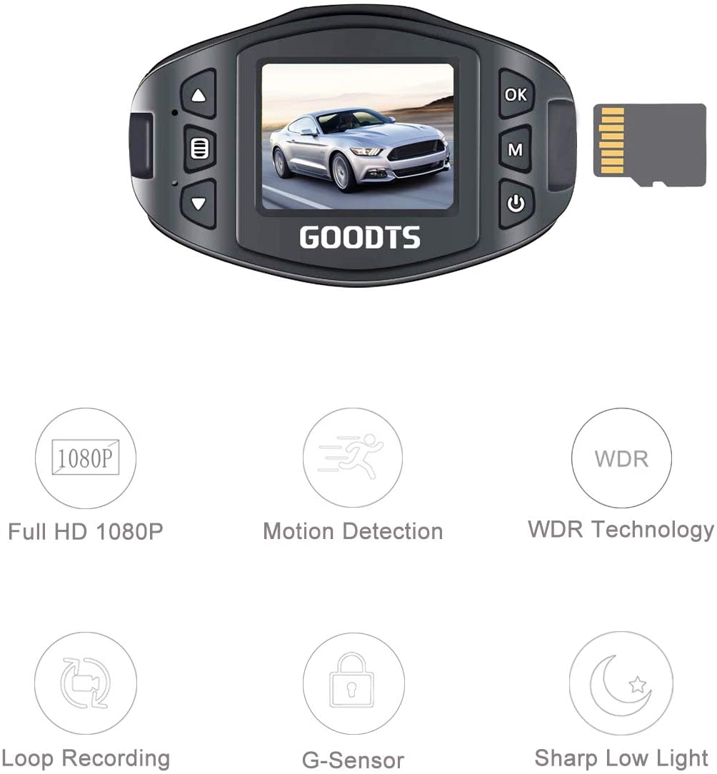 1080P Mini Car Camera Dash Cam - Stereotech