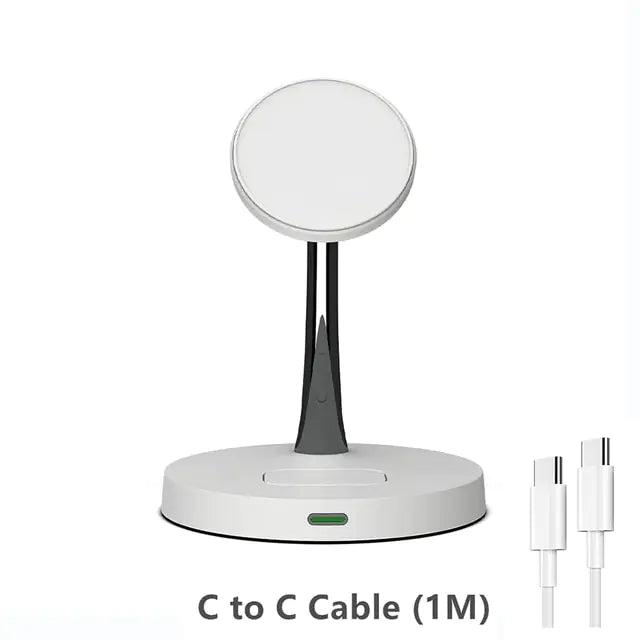 Iphone Magnetic Wireless Charger Station - Stereotech