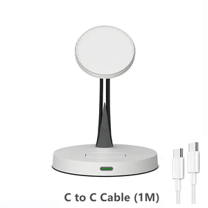 Iphone Magnetic Wireless Charger Station - Stereotech