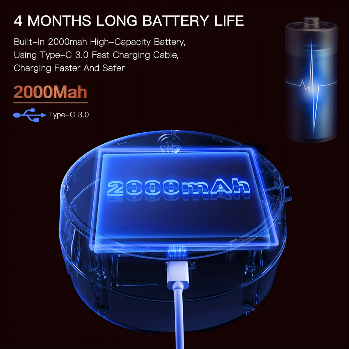 Automatic Soap Dispenser Hand Free Wall Mount Rechargeable Liquid Soap Dispenser Touchless Soap Dispenser Smart Electric Wall Auto Dish Soap Dispenser for Bathroom, Kitchen, Commercia