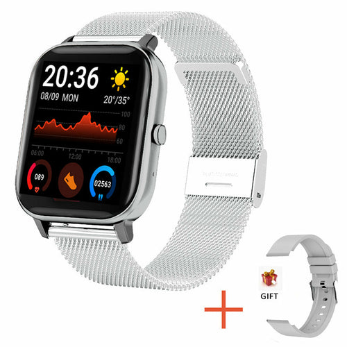 Smart Watch With Heart Rate and Blood Pressure - Stereotech