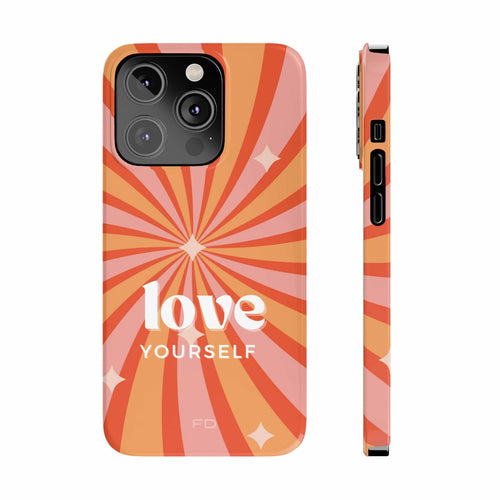 Love Yourself Slim Case for iPhone 14 Series - Stereotech
