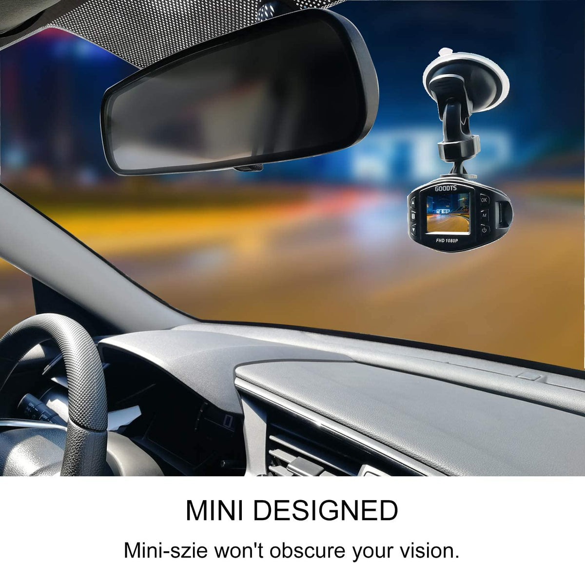 1080P Mini Car Camera Dash Cam - Stereotech