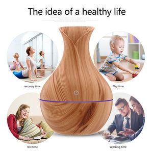 LED Ultrasonic Aromatherapy Essential Oil Diffuser - Stereotech