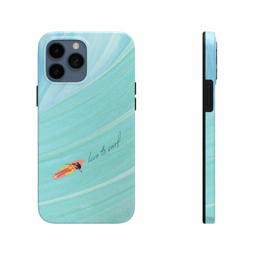 Live to Surf Tough Case For iPhone With Wireless Charging - Stereotech