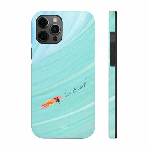 Live to Surf Tough Case For iPhone With Wireless Charging - Stereotech