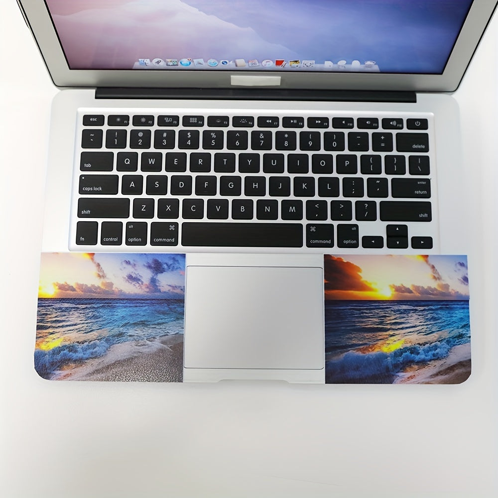 Sunset-Themed Reusable Laptop Stickers - Customizable Computer Decals for Personalized Protection &amp; Style