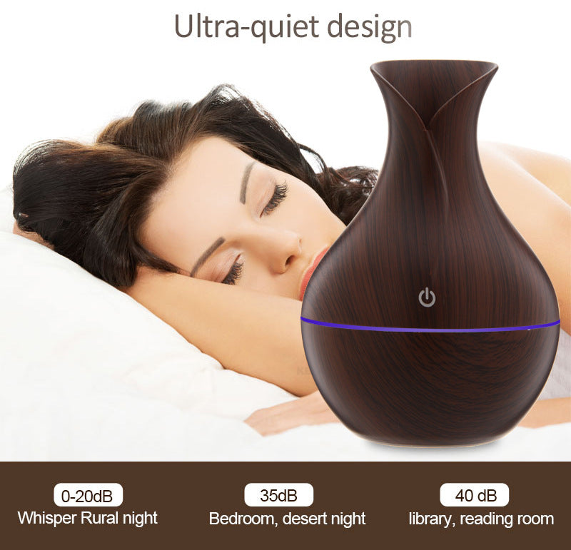 LED Ultrasonic Aromatherapy Essential Oil Diffuser - Stereotech