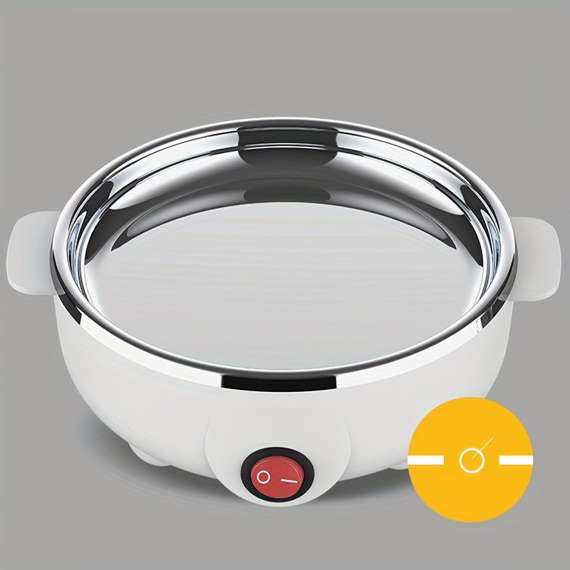 Deluxe Double Egg Poacher - Effortless Poaching Machine with Automatic Power Off, Versatile Breakfast Steamer for Healthy Meals, Modern Kitchen Essential