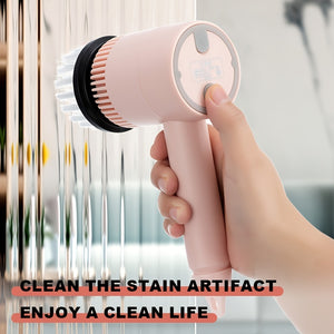 1pc Cordless Power Scrubber – High-Torque, Rechargeable Kitchen Cleaning Brush for Pots, Dishes & Home Use
