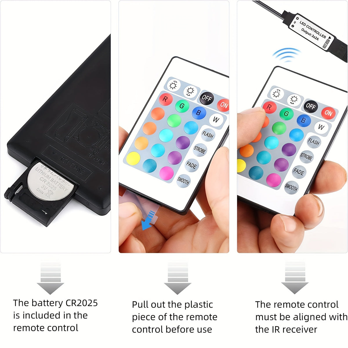 LED Bar Light RGB Remote Control Ambient Lighting Deconraion Living Room Desktop Backlight USB Decor Atmosphere Lamp