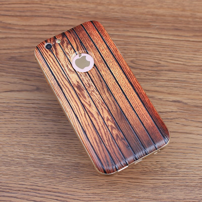 Carbonized Wood iPhone Bumper Case
