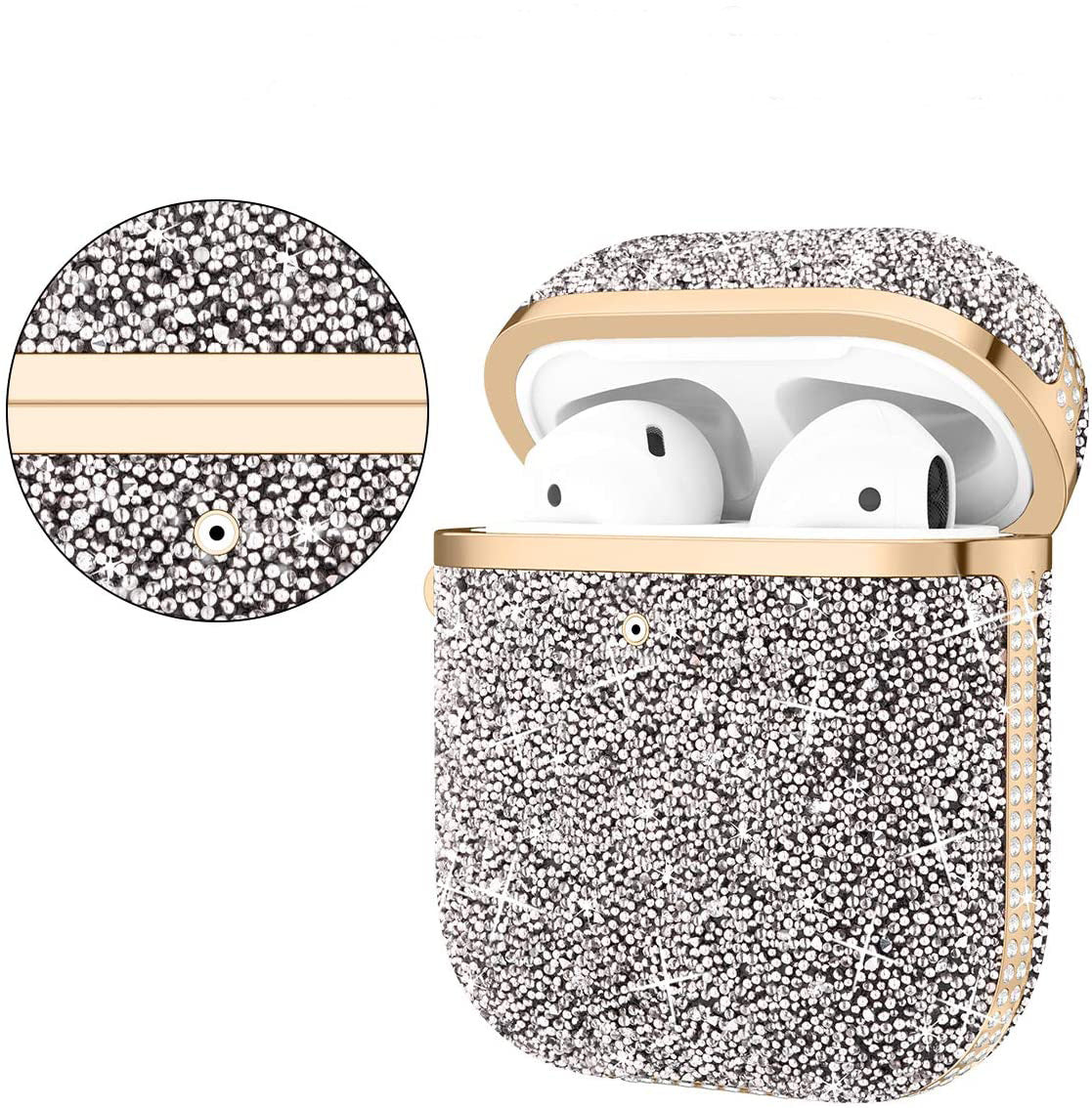 Electroplating Fashion Star Diamond Earphone - Stereotech