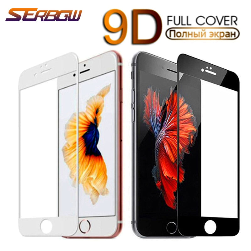 9D Safety Full Protection Glass For iPhone - Stereotech
