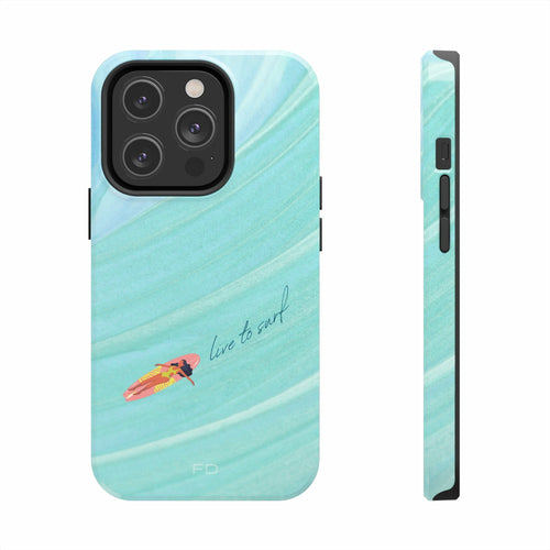 Live to Surf Tough Case For iPhone With Wireless Charging - Stereotech