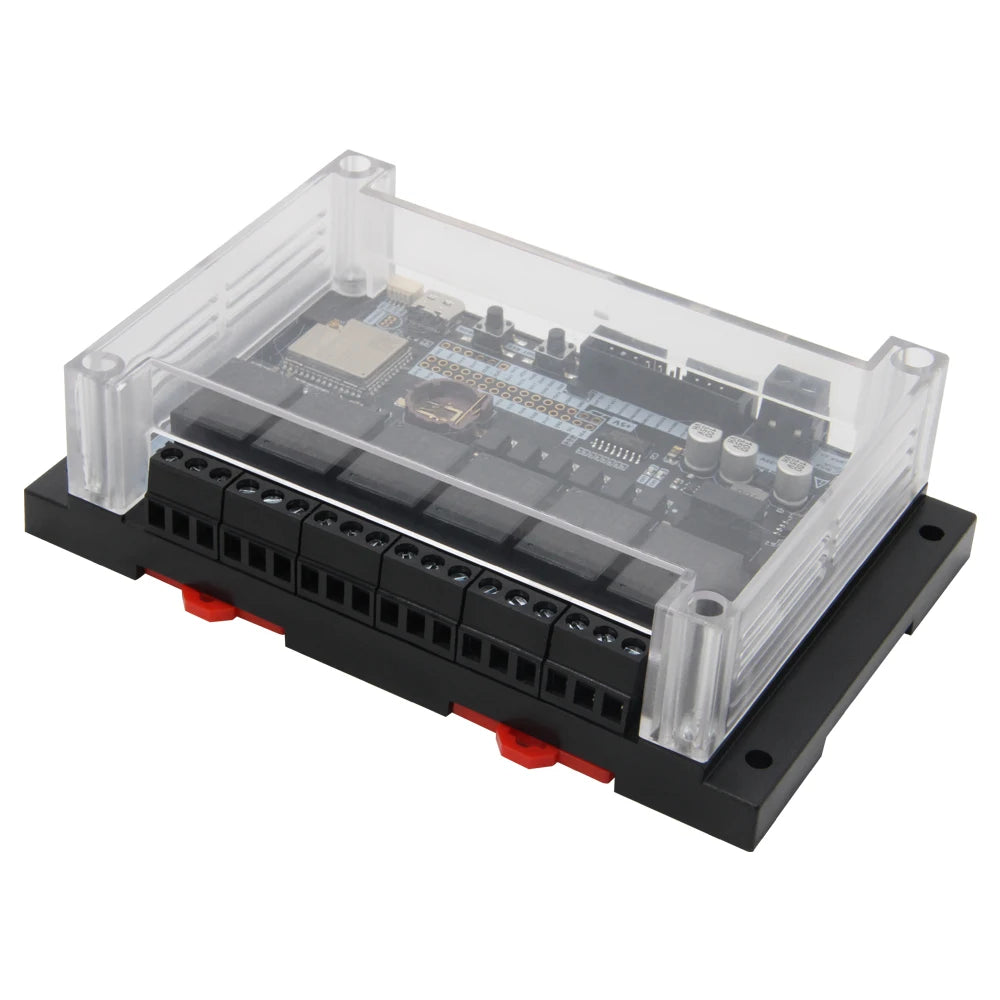 LILYGO® T-Relay-S3 ESP32-S3 6-Way Relay ESP32-S3-WROOM-1U Development Board Expandable LCD Display HRS4H-S-DC5V 24-Way Relays