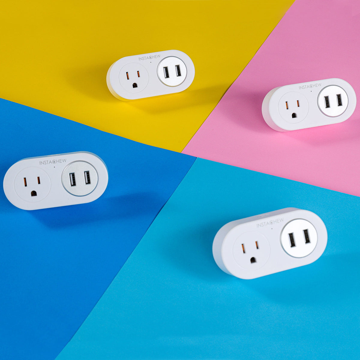 INSTACHEW Pure Connect Smart Plug With USB - Stereotech