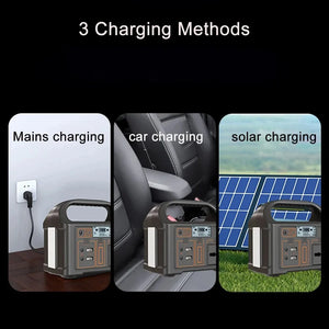 New jsdsolar Portable Solar Power Station Power Generator 100W 110V220V LED Light Emergency Solar Power Bank for Outdoor Camping
