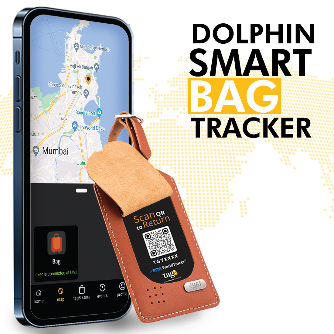 Dolphin Smart Bag Tracker - Stereotech
