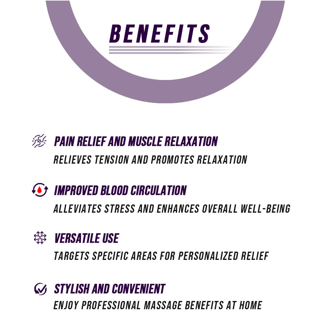 Back and Neck Massage Pillow w/Heat - Stereotech